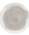 Pack 12 Platos Llanos / ETHEREA PORCELANA GRIS 26,5 cm