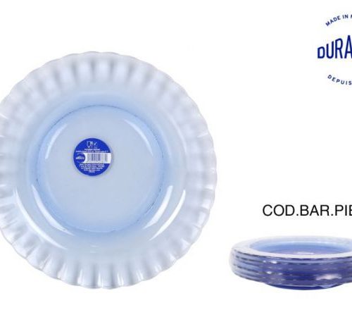 Pack 48 Platos Cristal POSTRE MARINE 20.5cm PICARDIE