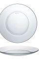Pack 24  Platos Cristal POSTRE  Lys Trasparent (ø 19 cm)