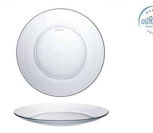 Pack 24  Platos Cristal POSTRE  Lys Trasparent (ø 19 cm)