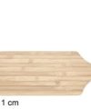Pack 12 Tablas Bambú TAPAS c/mango / Medidas 43x20x1cm