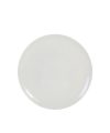 Pack 12 Platos Postres Redondo MONANO/ Loza blanco 19 cm.