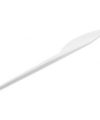 Pack 100 Cuchillos Mesa Polipropileno & Plástico  Blancos 16,5cm / REUTILIZABLES