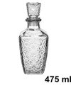 Pack 24 Botellas Cristal Licor Turia 475 ml / Medidas 20x8x8cm