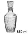 Pack 12 Botellas Cristal Licor Turia 850 ml / Medidas 24x10x10cm