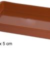Pack 4 Fuentes Rectangular Barro & Pro / Medidas 38x26x5cm