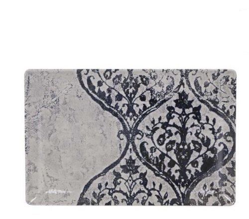 Pack 12 Bandejas Rectangular 30x 20cm  / HORUS MÓNACO Brillo