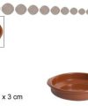 Pack 36 Cazuelas Barro & Pro c/ Asas 14cm / Medidas 15.5x14x3cm