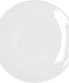 Pack 12 Platos Llanos Porcelana Blanca / Coupe BID Glacial 27cm