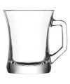 Pack 36 Tazas Cristal  c/asas Mod  ZEN 225ml