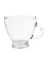 Pack 48 Tazas Cristal  c/asas Mod  CAPUCCINO 225ml