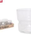 Pack 16 Vasos Cristal CHIQUITO  TASKA Apilable 25cl