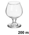 Pack 72 Copas Cristal Mod -Coñac 200ml / Medidas 7x7x10 cm