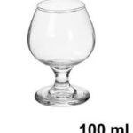 Pack 108 Copas Cristal Mod -Coñac 100ml / Medidas 6x6x9,5cm