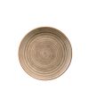 Pack 12 Platos POSTRES  TERRAIN GOURMET BROWN 21cm