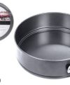 Pack 4 Moldes CHEF Redondo Desmontable 28x7cm / Medidas 28x28x6,5cm
