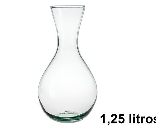Pack 6 Decantador Cristal Marsella 1.25 litros / Medidas 12x12x23cm