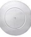 Pack 6 Platos Cristal Dublin 32cm / Medidas 2x33 cm