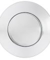 Pack 6 Platos Cristal Belfast 32cm / Medidas 2x32 cm