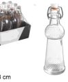 Pack 48 Botellas Cristal  TORRE c/ tapón Hermético 150 ml  / Medidas 6x6x18cm