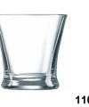 Pack 72 Vasos Cristal Cafë Cortado 110 ml / Medidas 6,5x6,5cm
