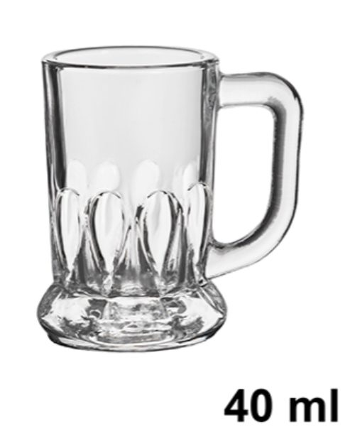 Pack 144  Vasos & Jarritas Chupito Cristal Montpellier 40 ml