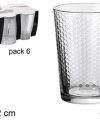 Pack 36 Vasos Cristal Sidra Honey 500 ml / Medidas 9x9x12cm