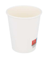 Pack  50  Vasos Cartón Blanco  Café Leche / Capuccino-240ml