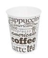 Pack 20 SET 50 Vasos Cartón Blanco COFFE 120ml   