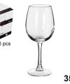 Pack 24 Copas Cristal Vino king-PRO 350ml / Medidas 8x8x19cm