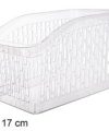 Pack 24 Organizador Pvc / Almacenamiento Transparente / Medidas 29x16x17cm