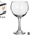 Pack 24 Copas Cristal Combinados & Gin-PRO 600ml / Medidas 11x20cm Altura