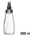 Pack 24 Aceiteras Cristal Milán c/ tapón Pulverizador 300 ml / Medidas 20x7x7cm
