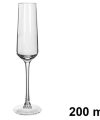 Pack 24 Copas Cristal Cava Excali-PRO 200 ml / Medidas  7x7x26cm