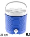 Pack 4 Nevera PRO c/dispensador Capacidad 6,5 L / Medidas 25x26x25cm