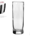Pack 36 Vasos Cristal Tubo-PRO 360ml /Medidas 6x6x16 cm