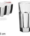 Pack 144 Vasos Chupitos Cristal Casablanca Alto 50ml / Medidas 4x4x8.5cm