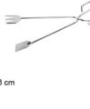 Pack 10 Tenazas Inoxidable Chef 30cm / Medidas  30x 8cm
