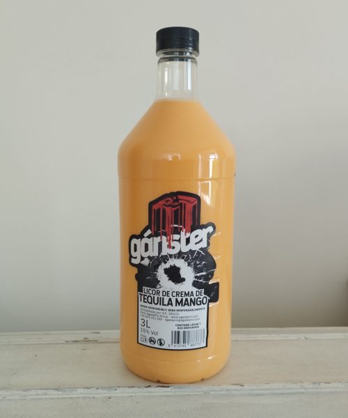 Pack 1 Bidón 3L / Gánster CREMA MANGO -TEQUILA 15%