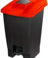 Pack 1 Cubo Basura c/ Pedal y Ruedas 120L  / ANTHRACITE