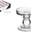 Pack 24 Soporte Cristal PRO pñ / Medidas 8.5x8.5x8,5cm