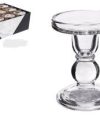 Pack 24 Soporte Cristal PRO Md / Medidas 8.5x8.5x11.3 cm