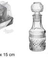 Pack 48 Botellas Cristal LICOR Brisbane 110 ml / Medidas 5,5x5,5x15cm