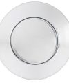 Pack 6 Bajos Platos Cristal  Belfast 32 cm / Medidas 33x2 cm