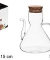 Pack 12 Aceiteras Borosilicato 500ml  / Medidas  15x12x15cm