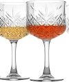 Pack 12 Copas Cristal Combinados Mod Timeless 55cl / Medidas 19.8cm Alto