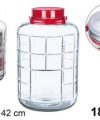 Pack 4 Botes Cristal PRO  / Asa Roja 18 L / Medidas 27x27x42cm