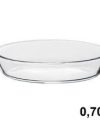 Pack 12 Fuentes PRO - Cristal Ovalado 700ml / Medidas 21x14x5cm