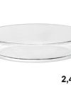 Pack 6 Fuentes  PRO / Cristal Ovalado 2,4 Litros / Medidas 30x21x7cm