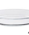 Pack 6 Fuentes  PRO / Cristal Ovalado 4 Litros / Medidas 39x28x7cm